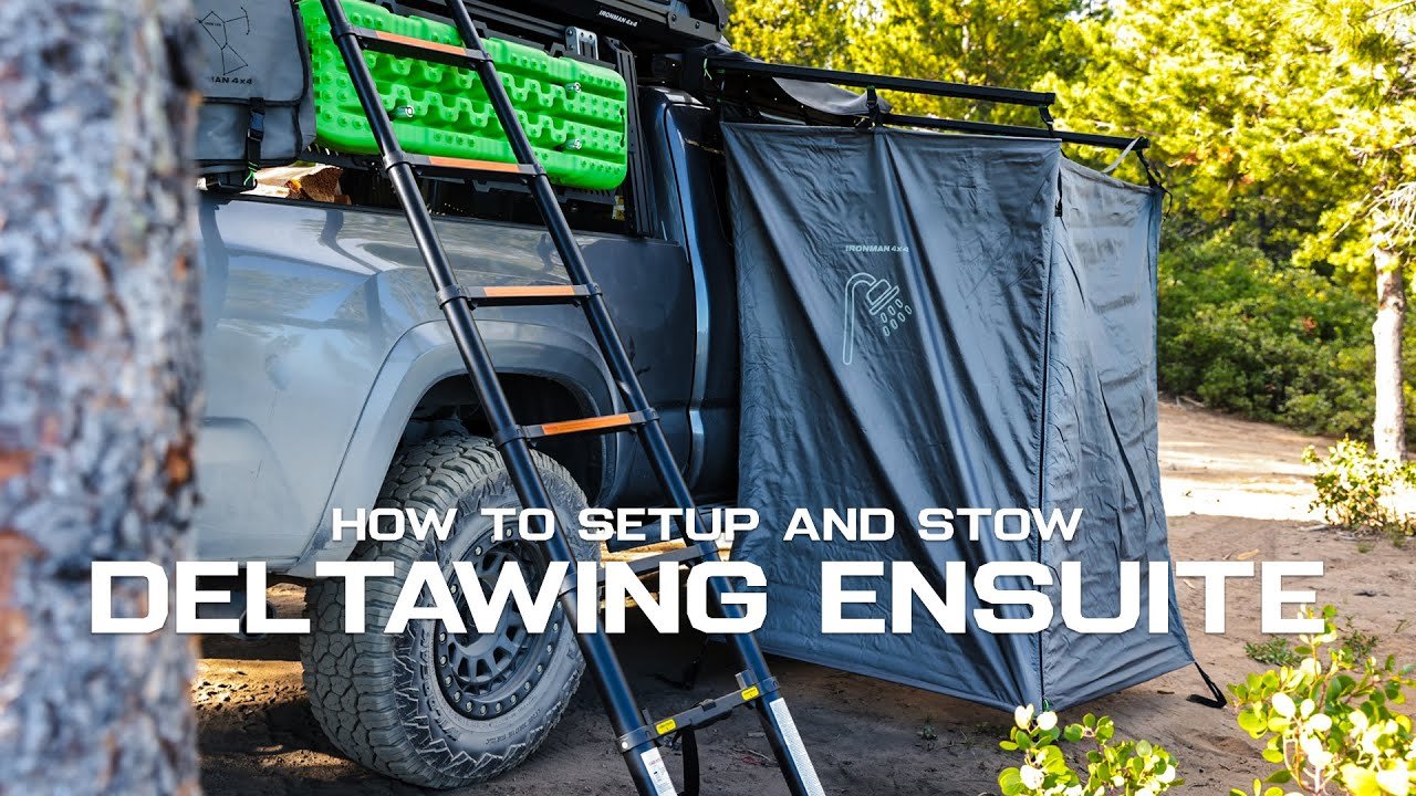 How To Setup & Stow Your Deltawing ENSUITE | Ironman 4x4