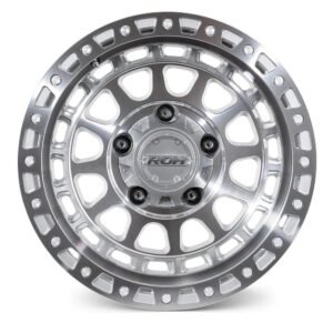 ROH Assault 17×9 Full Machined Silver rims