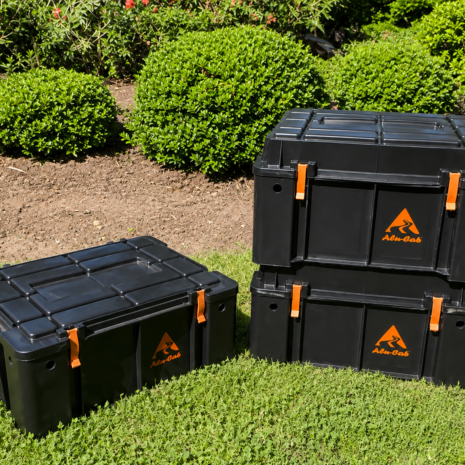 5 (1) Alu-Cab Ammo Box Low Lid Stackable Storage Box