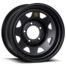 ROH Trak2 16x8 Steel Wheel Matte Black