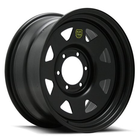 66 ROH Trak2 16x8 Steel Wheel Matte Black