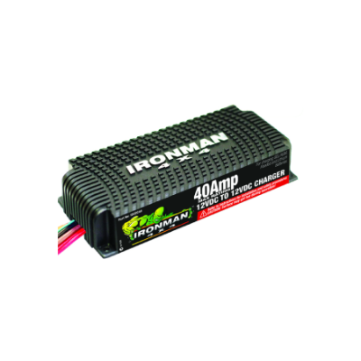 شاحن بطارية 40 أمبير تيار مستمر (80 أمبير عند استخدامه مع مجموعة المساعدة في التشغيل)