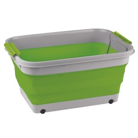 Collapsible Storage Tub with Lid - 30L 1 Collapsible Storage Tub with Lid - 30L