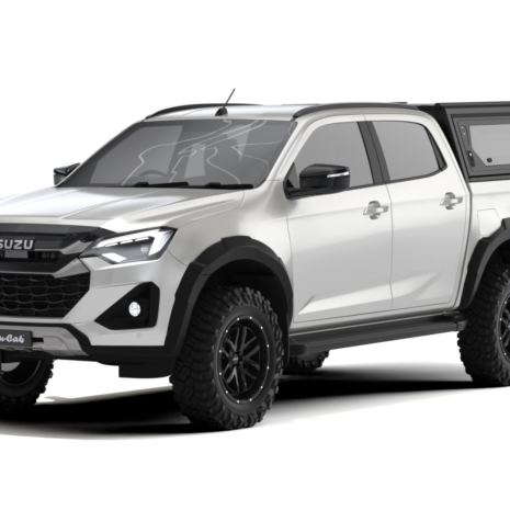 Isuzu - Dmax - Contour Canopy - Windows - Front34 Isuzu - Dmax - Contour Canopy - Windows - Front34