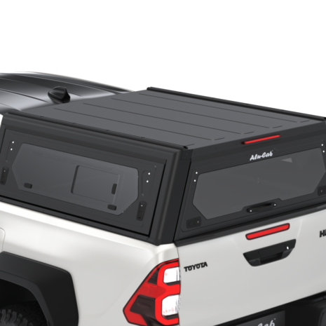 Toyota Hilux - Contour Canopy - Windows - Rear34 Close Toyota Hilux - Contour Canopy - Windows - Rear34 Close