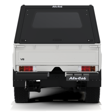 Toyota - Land Cruiser 79 - Explorer Canopy - Smooth - Rear Toyota - Land Cruiser 79 - Explorer Canopy - Smooth - Rear