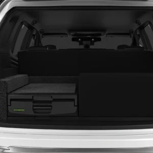 Aluminum storage drawer (1250 mm) - medium height with slide top