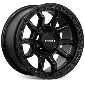 ROH Raid 17x9 Wheel Matt Black 4x4