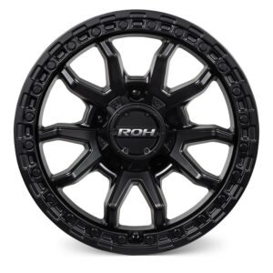 ROH Raid 17x9 Wheel Matt Black 4x4