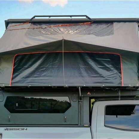 15 Alu-Cab ModCAP Family Camper for RAM Ford F-150 GMC Sierra Overland Camping System