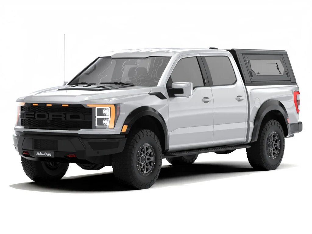 كانوبي الوكاب Full-Size لسيارات فورد F-150 5.5 الجيل التاسع 2021+ مع نوافذ جانبية زجاجية