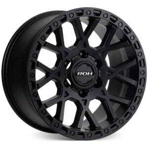جنط ROH Crawler مقاس 17x9 – 6×139.7 – أوفست +12 – لون أسود مطفي