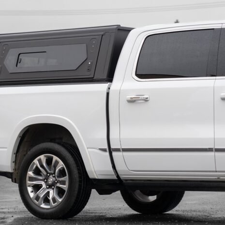 Alu-Cab Contour Canopy RAM 1500 Black Solid Side Doors
