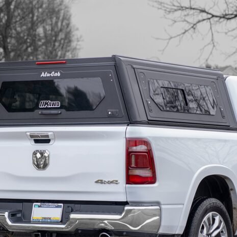Alu-Cab Contour Canopy RAM 1500 Black Solid Side Doors