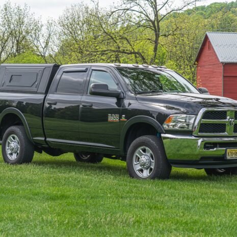 Alu-Cab Contour Canopy RAM 1500 Black Solid Side Doors