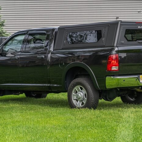 Alu-Cab Contour Canopy RAM 1500 Black Solid Side Doors