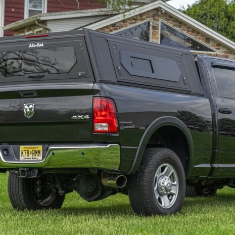 Alu-Cab Contour Canopy RAM 1500 Black Solid Side Doors