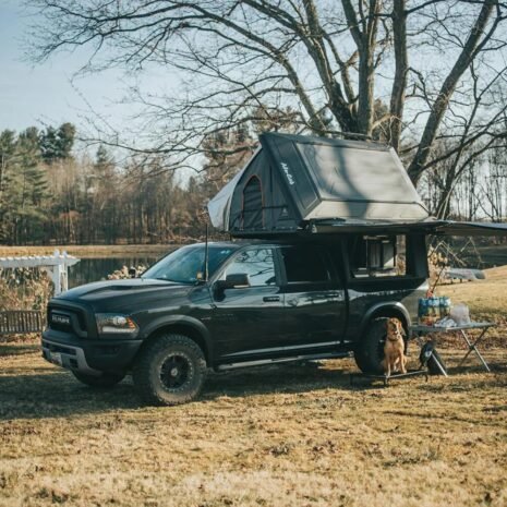 333 Alu-Cab ModCAP Family Camper for RAM Ford F-150 GMC Sierra Overland Camping System