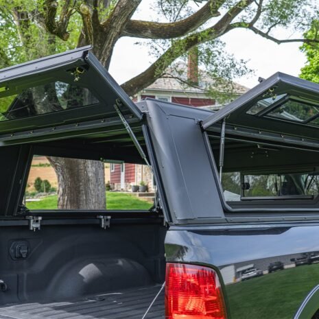 Alu-Cab Contour Canopy RAM 1500 Black Solid Side Doors