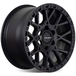 ROH Crawler 17x9 – 6x139.7 – Offset +25 – Center 110 – Matte black