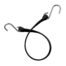 The Better Bungee Strap 6 Pack 24 Inch Black Bungee Straps