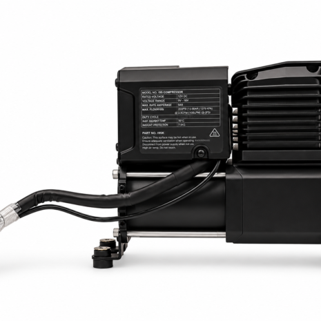 Black 12V Air Compressor Product Photo