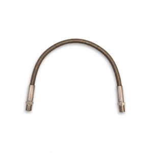 400mm Stainless Steel Braided Air Hose SS304 PTFE 2104 PSI