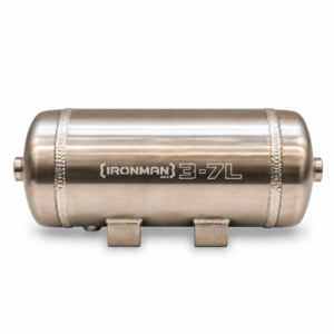 Ironman 4x4 3.7L Aluminium Air Tank Natural Finish for MX195 Air Compressor خزان هواء ألمنيوم سعة 3.7 لتر