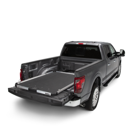 CG_1500_In Truck_F-150_Gray_Three Quarter_Extended_Halfway CG_1500_In Truck_F-150_Gray_Three Quarter_Extended_Halfway