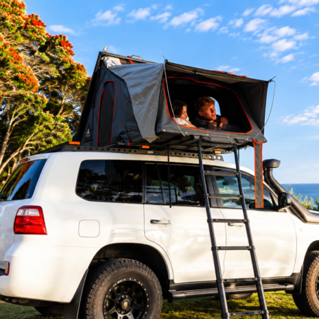 Coastal Rooftop Camping Adventure