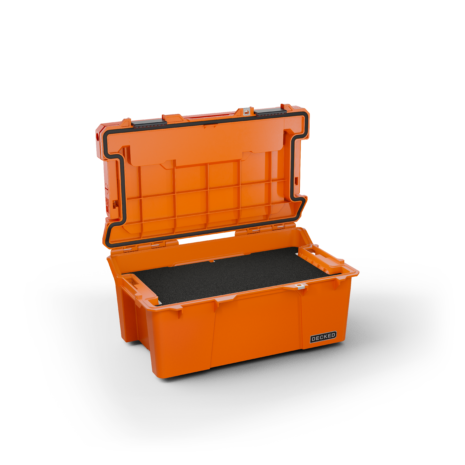 D-co_Sixer 16_Orange_Three Quarter_Open_Foam D-co_Sixer 16_Orange_Three Quarter_Open_Foam