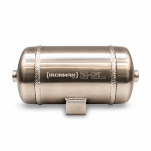 Ironman 4x4 2.5L Aluminium Air Tank Natural Finish for MX195 Air Compressor