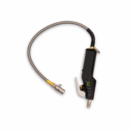 Pneumatic Tire Inflator with Braided Hose Pneumatic Tire Inflator with Braided Hose