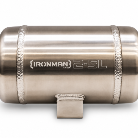 Ironman 4x4 2.5L Aluminium Air Tank Natural Finish for MX195 Air Compressor