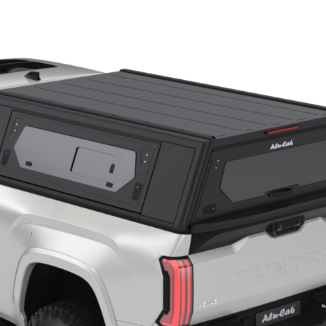 Toyota Tundra Long Bed- Contour Canopy - Windows - Rear34 Close